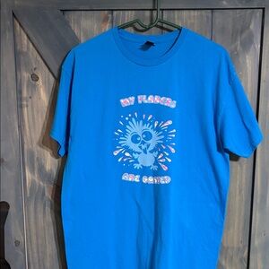 Blue Kids Graphic T-Shirt